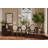Goeffrey Dark Brown And Beige Side Chair-set Of 2