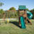Denali Tower Wooden Play Swing Set