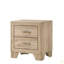 Table de chevet contemporaine 2 tiroirs