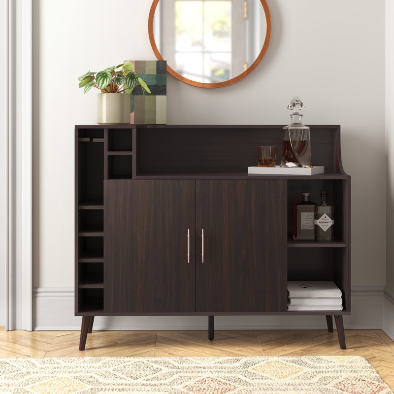 Barakat 47.24'' Bar Cabinet, Wenge
