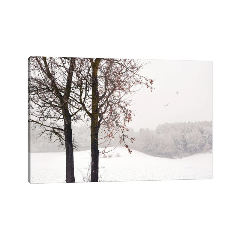 Winter Idyll 1 Piece Wrapped Canvas Wall Art, 20.32 cm H x 30.48 cm W