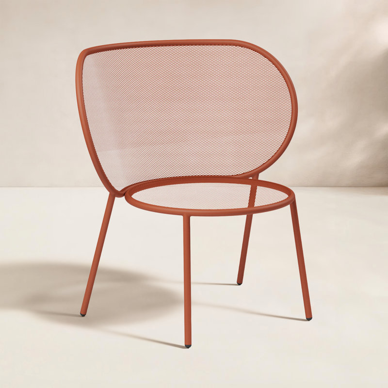 Chaise de patio Abberton, Cuivre brun
