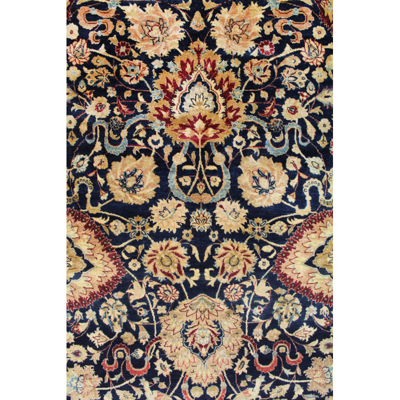 Cloud Band One-of-a-Kind 7'11" x 10'4" New Age Area Rug in Blue/Navy/Red