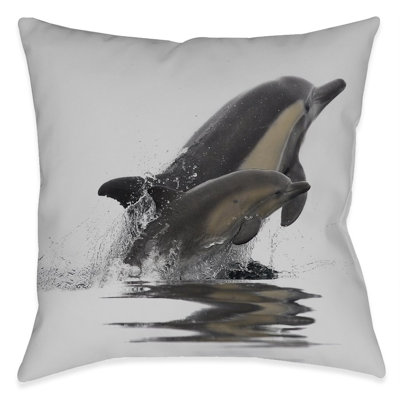 Coussin intérieur Graceful Dolphins