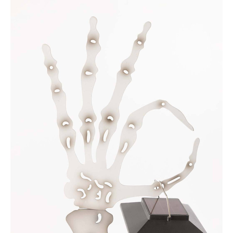 2 Piece Skeleton Arm Garden Stake