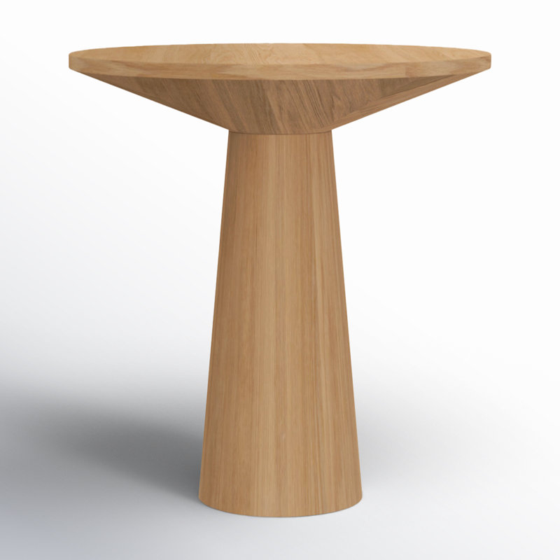 Table de bout à piédestal Astraea, Naturel