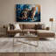 Art mural sur toile chats gris Skookum-1461086776