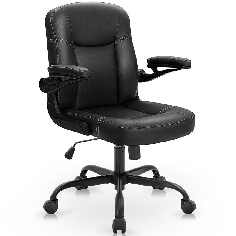 Chaise de travail, Noir, Polyuréthane