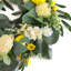 Faux Peony 45cm Wreath
