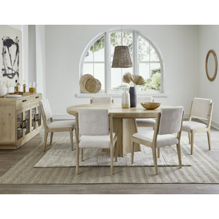 Melia 6 - Person Extendable Pedestal Dining Set