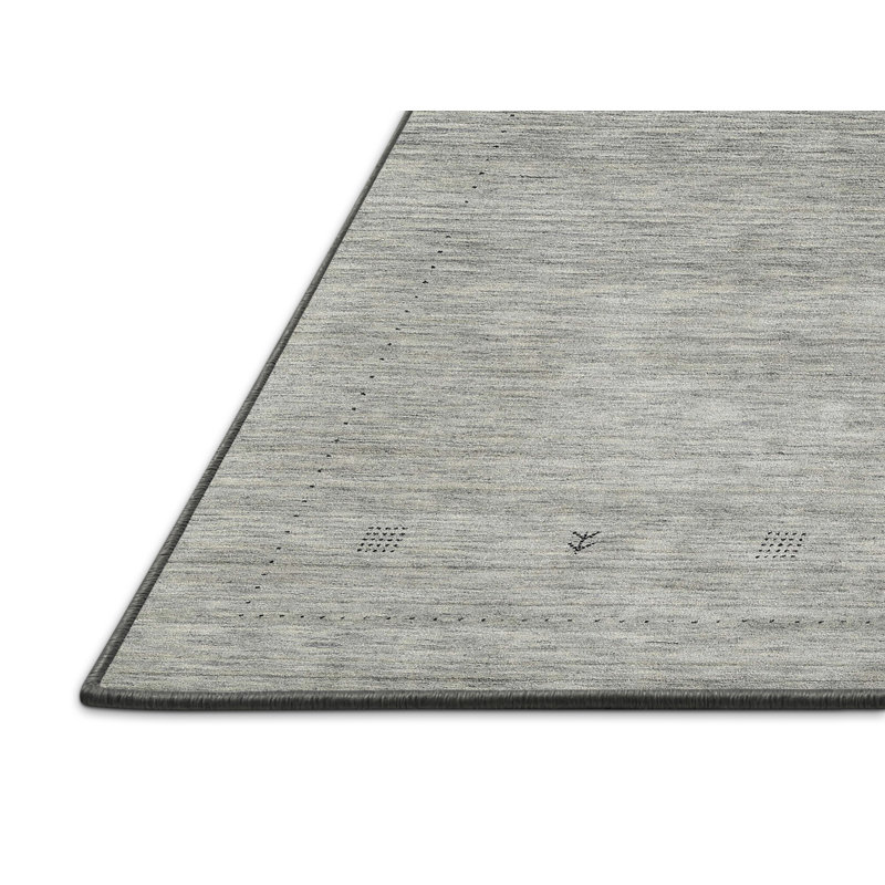 Tapis gris zone contemporaine, Rectangle 3 pi x 5 pi