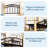 Bed Frame with Headboard, Twin Platform Bed Frame Wooden Slat Support, No Box Spring Needed-1595646796