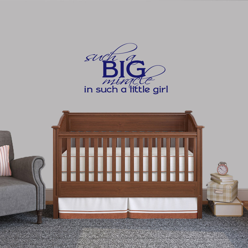 Text & Numbers Non-Wall Damaging Wall Decal, Navy