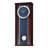 QXM608BLH Pendulum Melodies Clock, Brown