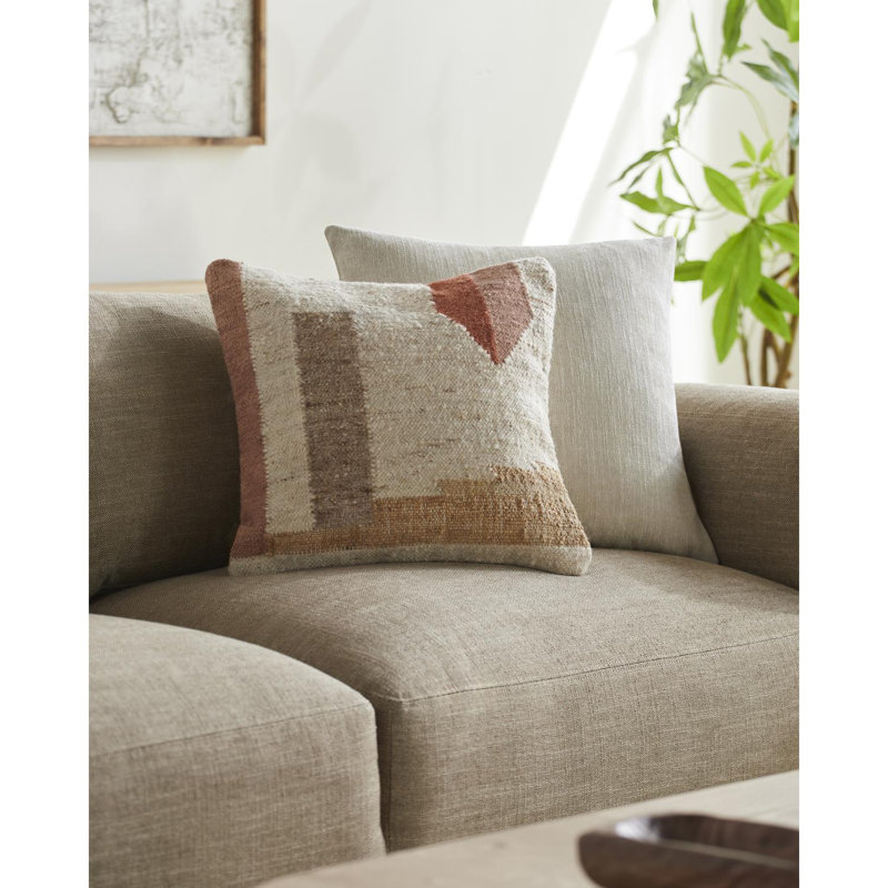 Coussin décoratif Rory, Polyester, H 18 po x l 18 po
