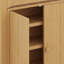 Loft Bed With Storage Wardrobe & Cabinet, Solid Wood Mid Century Modern Loft Bed With LED,Storage & Ladder, Guardrails-1645403149-1645403146