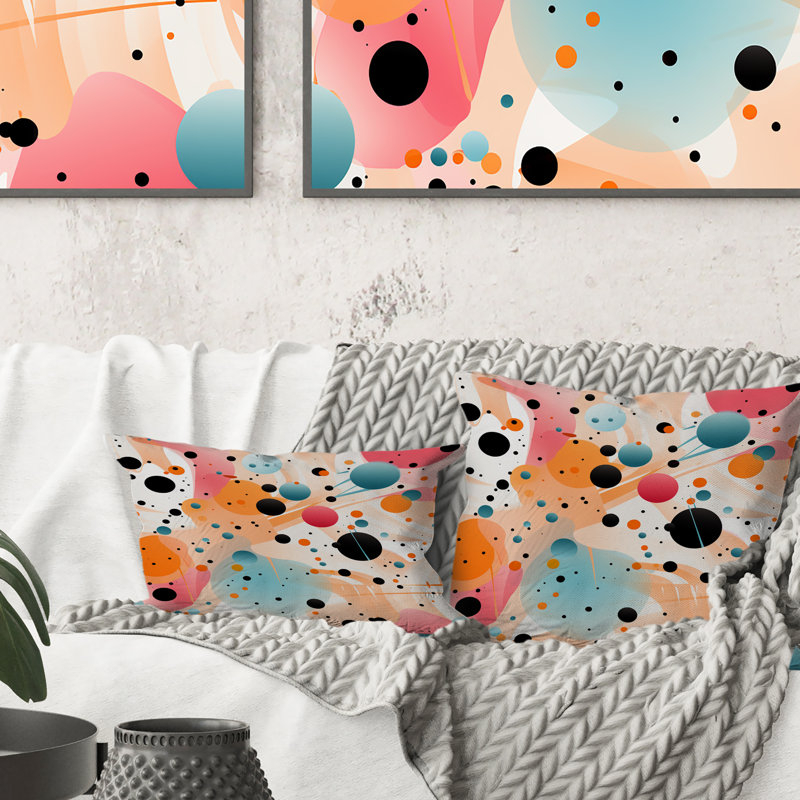  Housse de coussin rectangulaire en polyester