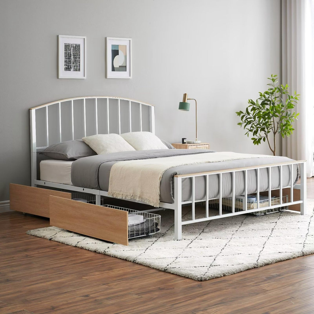 Kesa 43.3'' Platform Bed Latitude Run® 