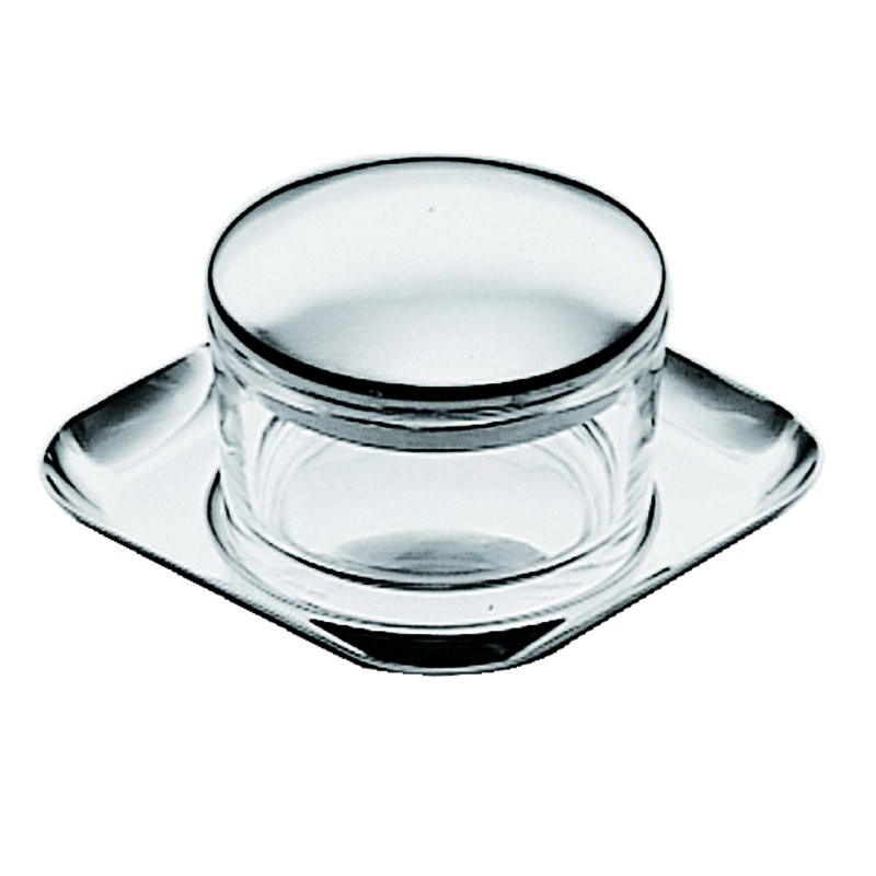 Parmesan Stainless Steel Serving Dish, Silver