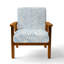 Chaise avec accoudoirs Dots-584183254