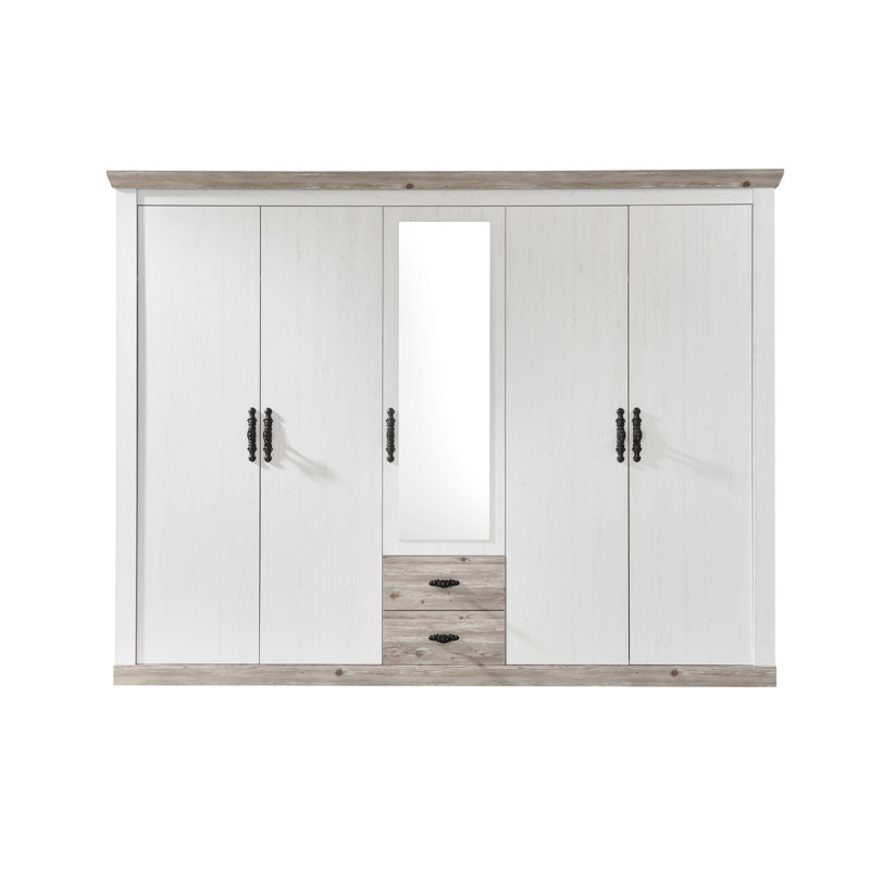 Kit 5 Door Manufactured Wood Wardrobe