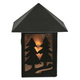 1 - Light Outdoor Wall Lantern