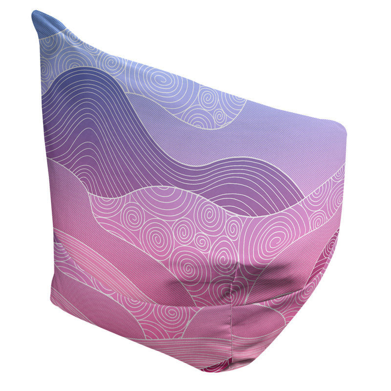 Grande housse de sac en mélange de polyester Hand, H 120 po x l 60 po x P 31 po, Rembourrage poly