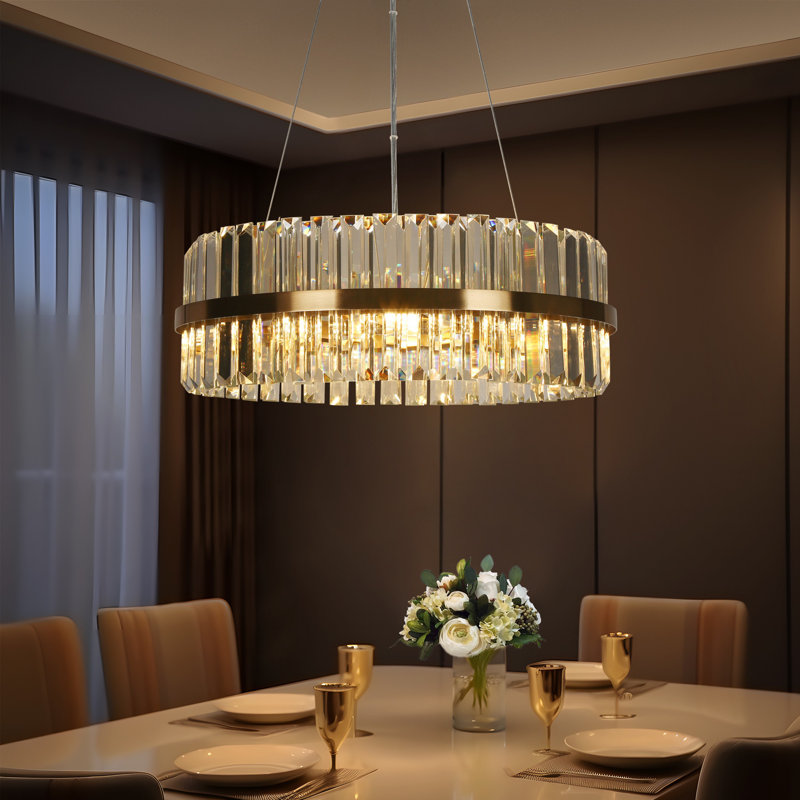 Lustre tambour 6 lumières Baconton