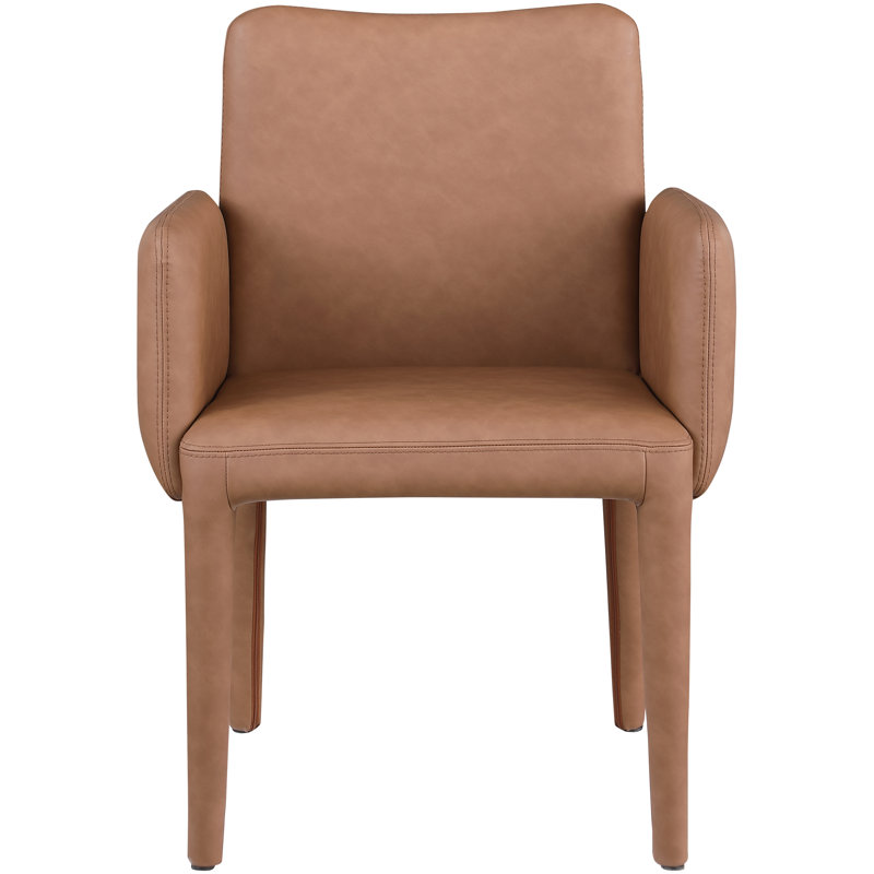 Pelle 25'' Wide, Brown Vegan Leather