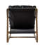 Fauteuil club en cuir Daze