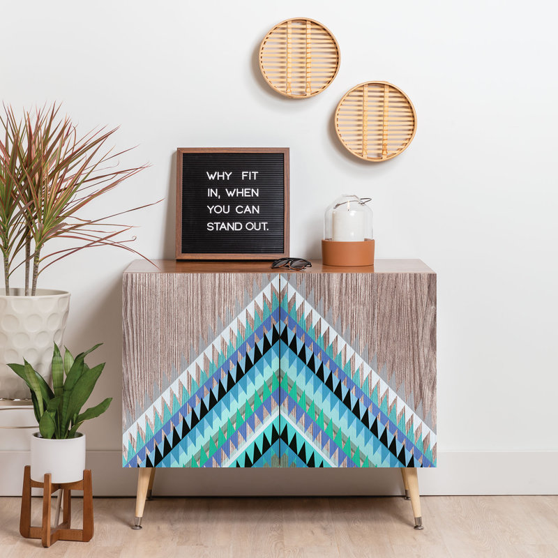 Iveta Abolina High Tide 2 Door Credenza Cabinet