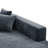 Nerio Boneless Modern 94" Compression High-Density Foam Sofa with 2 Pillows-1342695828