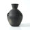 Approx.10" Earthy Gray Pottery Vase with Three Decorative Hooks