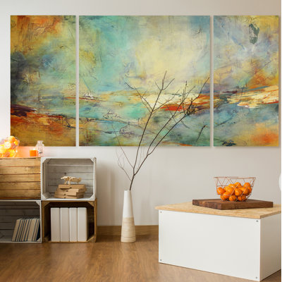« Eternidad » - Ensemble de 3 reproductions d'art graphique sur toile