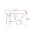 Console en bois de style moderne-747122972