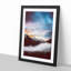 The Cloudy Mountains in Abstract - Picture Frame Graphic Art Print-55735989-55735988