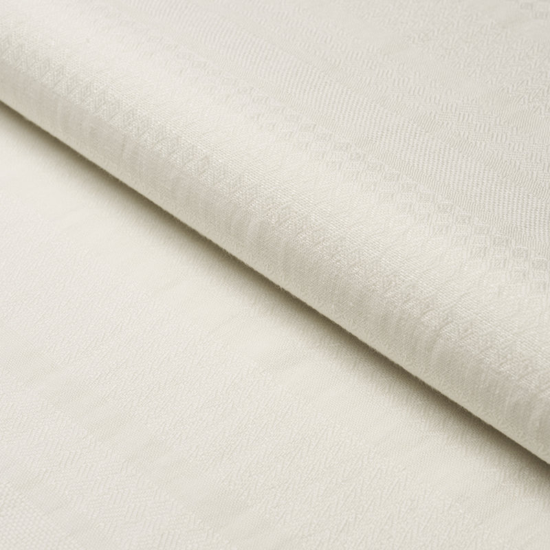 Schumacher x Patterson Flynn Eivissa Fabric, Alabaster