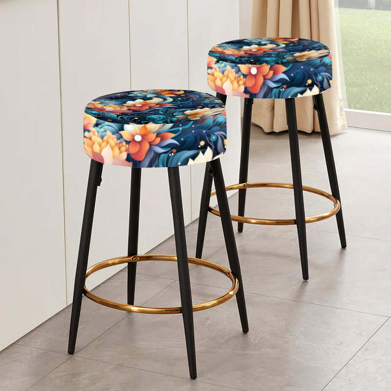 Ensemble de 2 tabourets de bar méditation