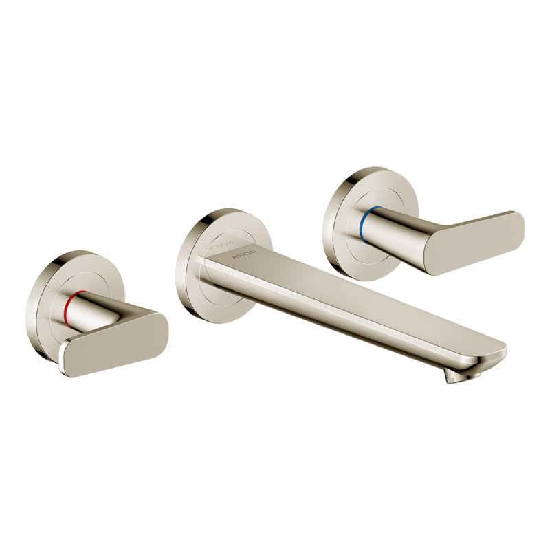 AXOR Citterio C Wall-Mounted Widespread Faucet, 1.2 GPM, Chrome