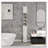 Slim Bathroom Storage Cabinet with Drawers