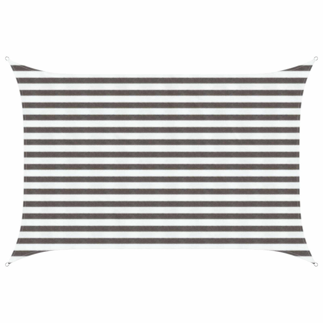 Vidaxl Sunshade Sail Canopy Screen Balcony Awning Canopy HDPE Rectangular