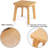 Niangua 9.65'' W Bamboo Shower Bench