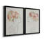 Fashion Floral Silhouette I - Ensemble de 2 peintures sur toiles-1739380401-1739380398