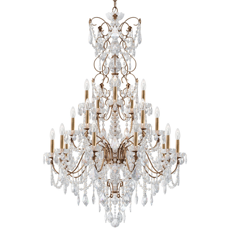Century 20 - Light Chandelier, Etruscan Gold