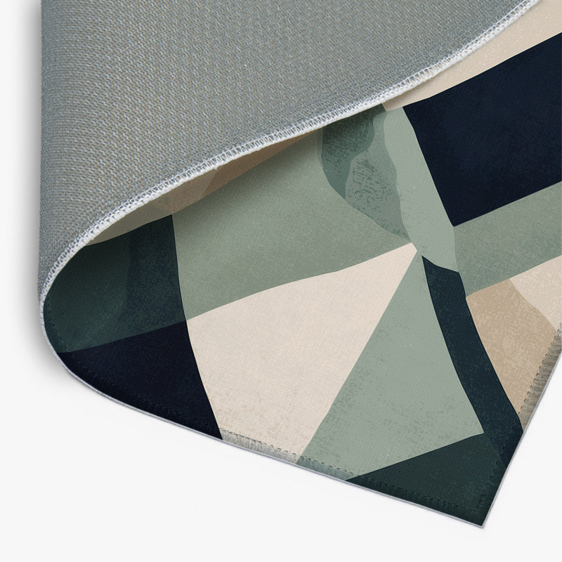 Tapis intérieur et extérieur Aurora Reflections, Rectangle 9 pi x 12 pi