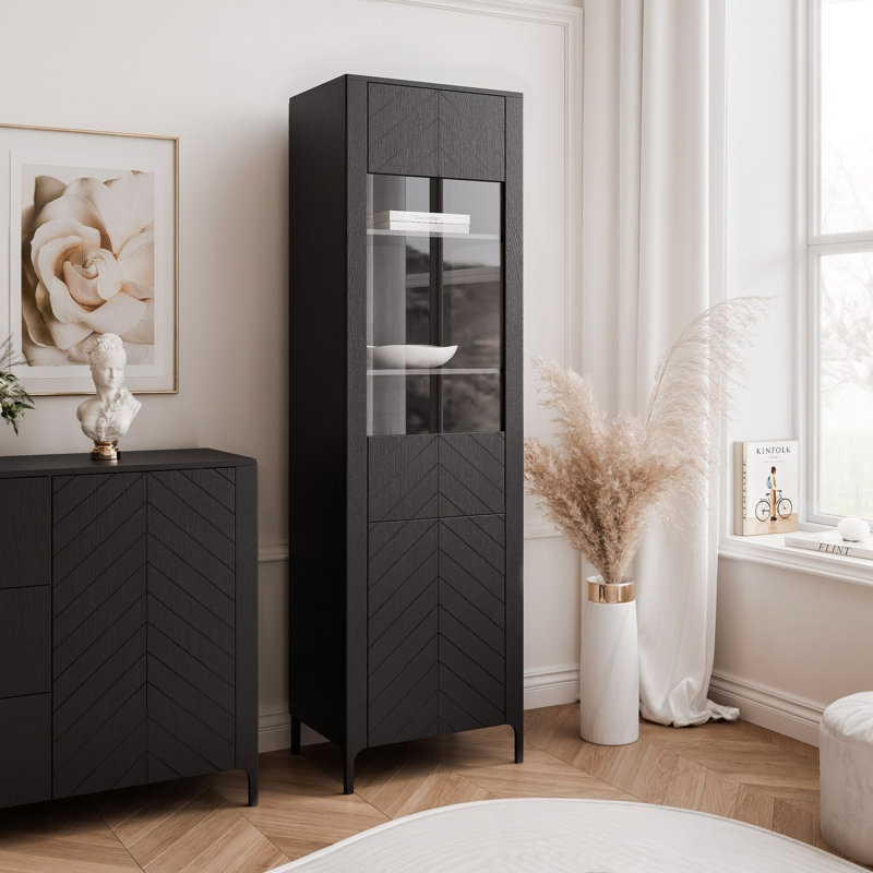 156cm H x 88cm W Bookcase, Black