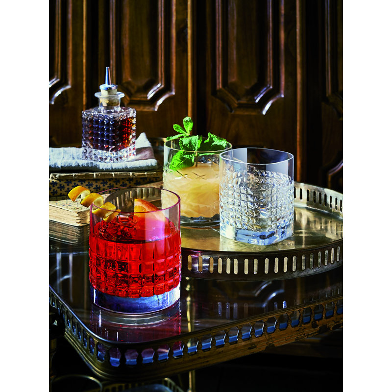 Luigi Bormioli Mixology 12.75 oz Charme DOF Drinking Glasses