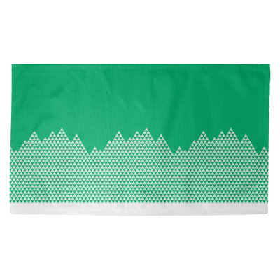 Tapis vert/blanc mountain Avicia