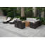 Ensemble de conversation avec coussins pour 10 personnes Brandy Wicker / Rattan-87386119-87386118