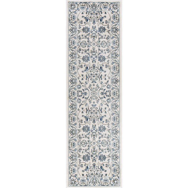Briele Oriental Cream | Blue | Gray | Beige Area Rug